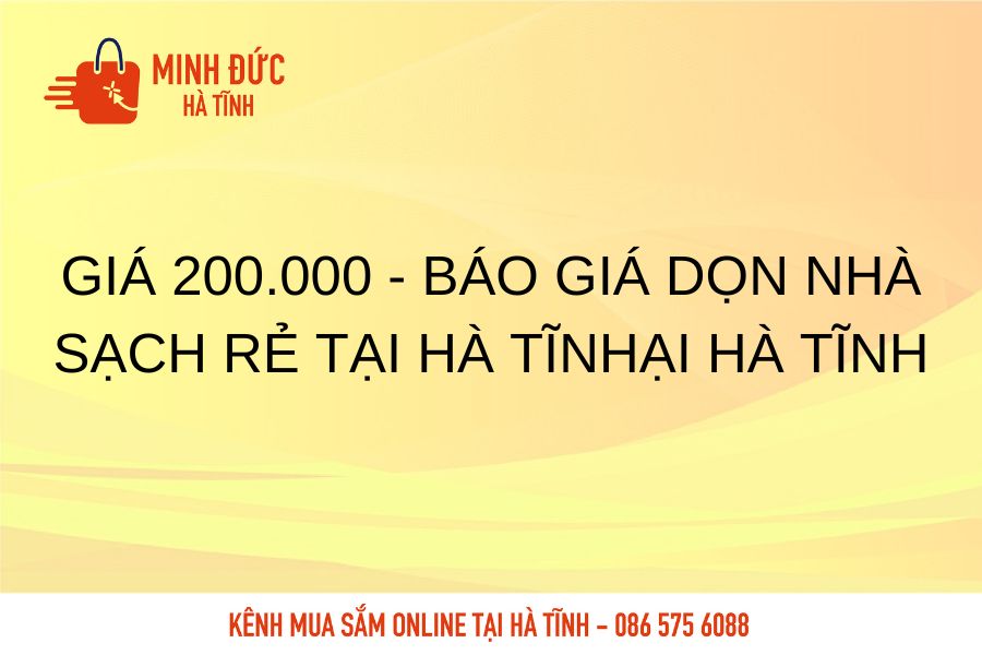 Gia 200.000 bao gia don nha sach re tai Ha Tinh