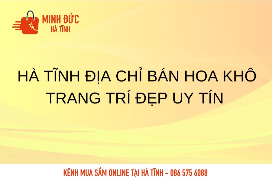 Ha Tinh dia chi ban hoa kho trang tri dep uy tin