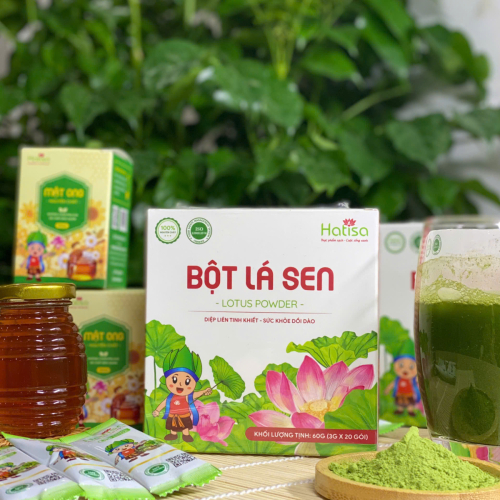 Hatisa - Bột lá sen 60g